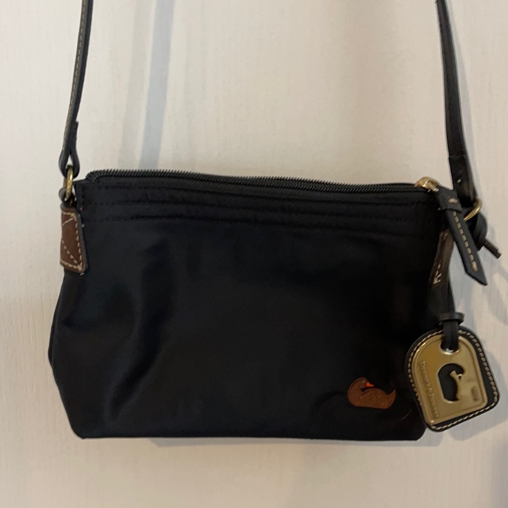Dooney and Bourke black nylon crossbody